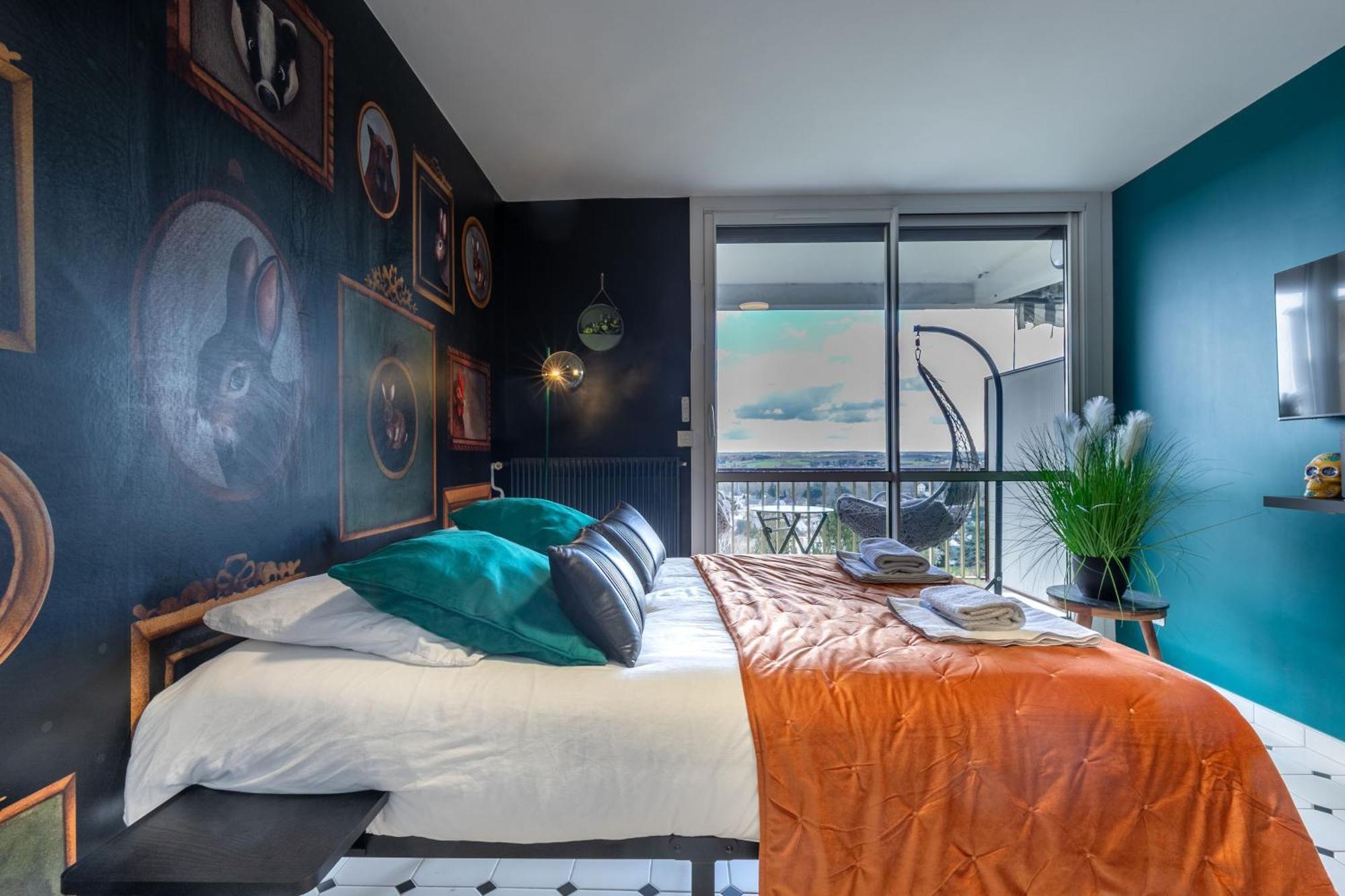 Le Studio Enchante - Vue Magique De Montrichard Eksteriør billede