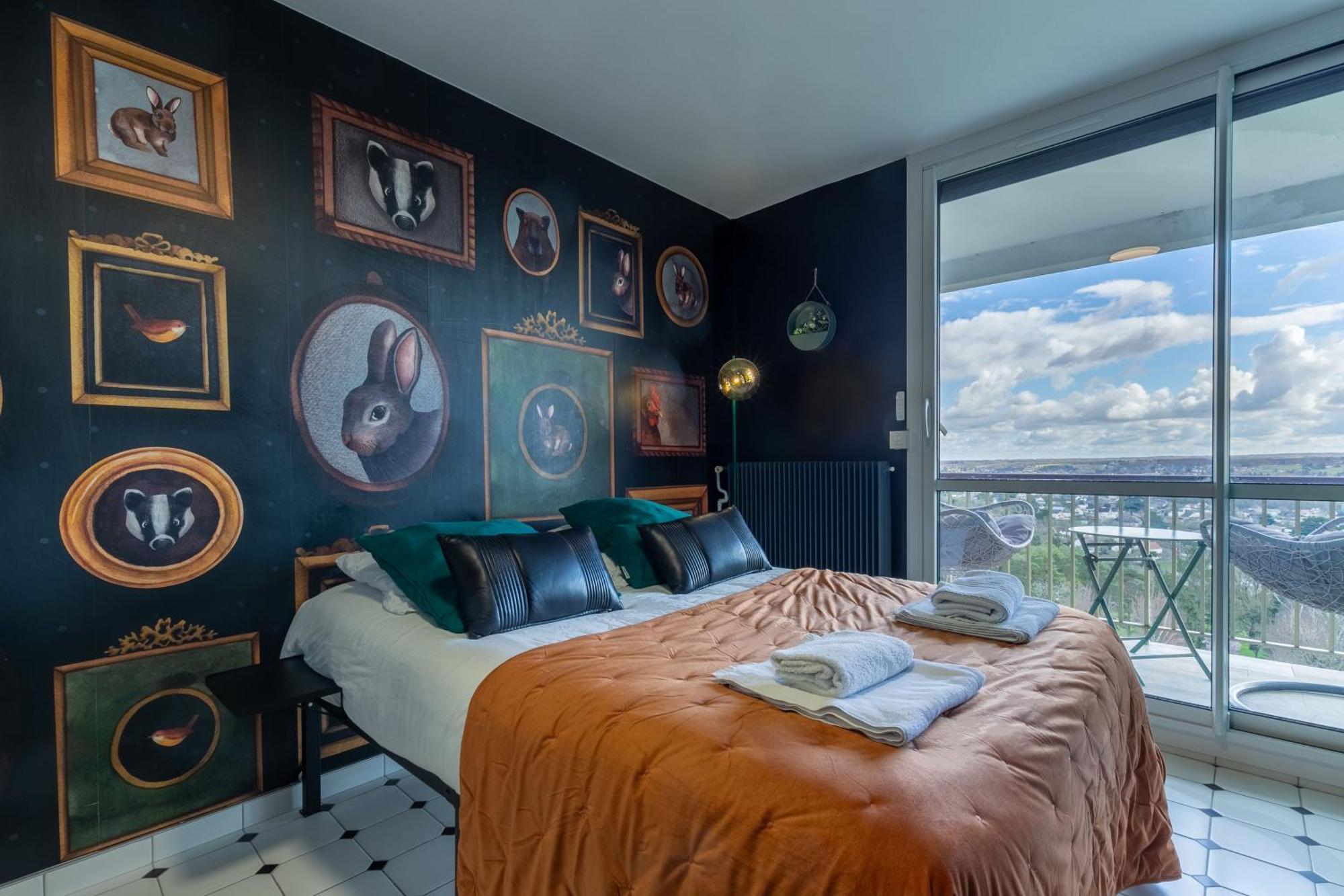 Le Studio Enchante - Vue Magique De Montrichard Eksteriør billede